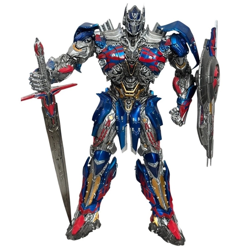 Transformers 5 Last Knight Optimus Prime 10" Statue READ